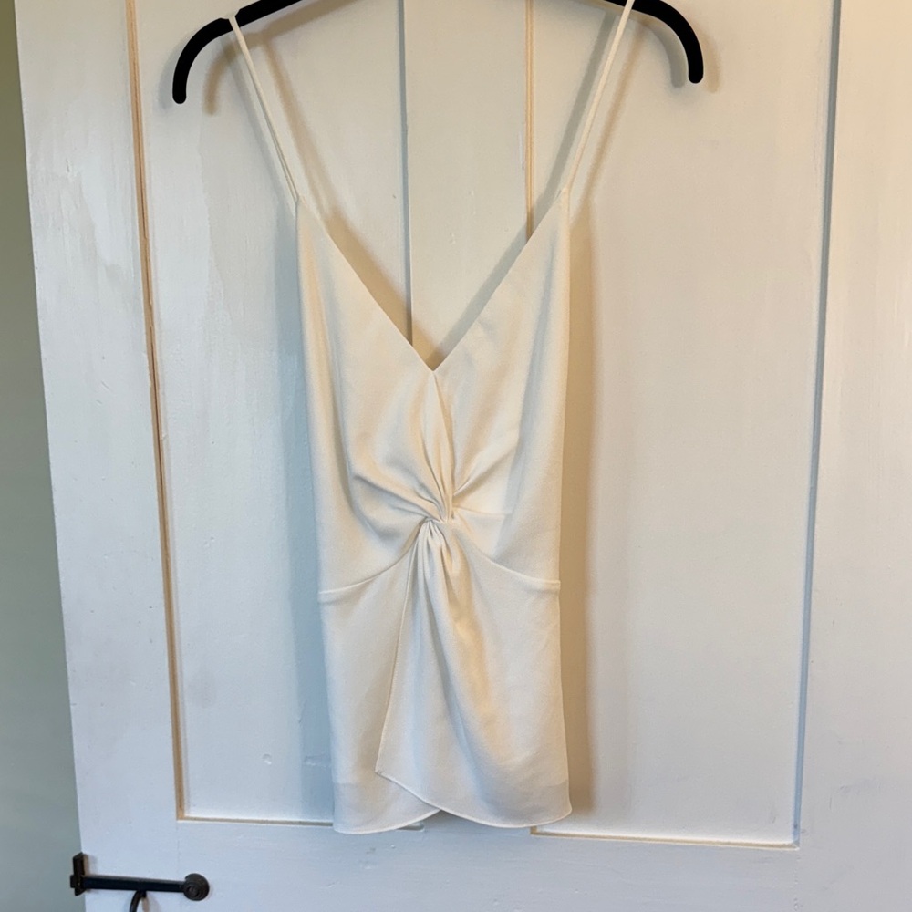 Bailey 44 Cream Twist Front Camisole